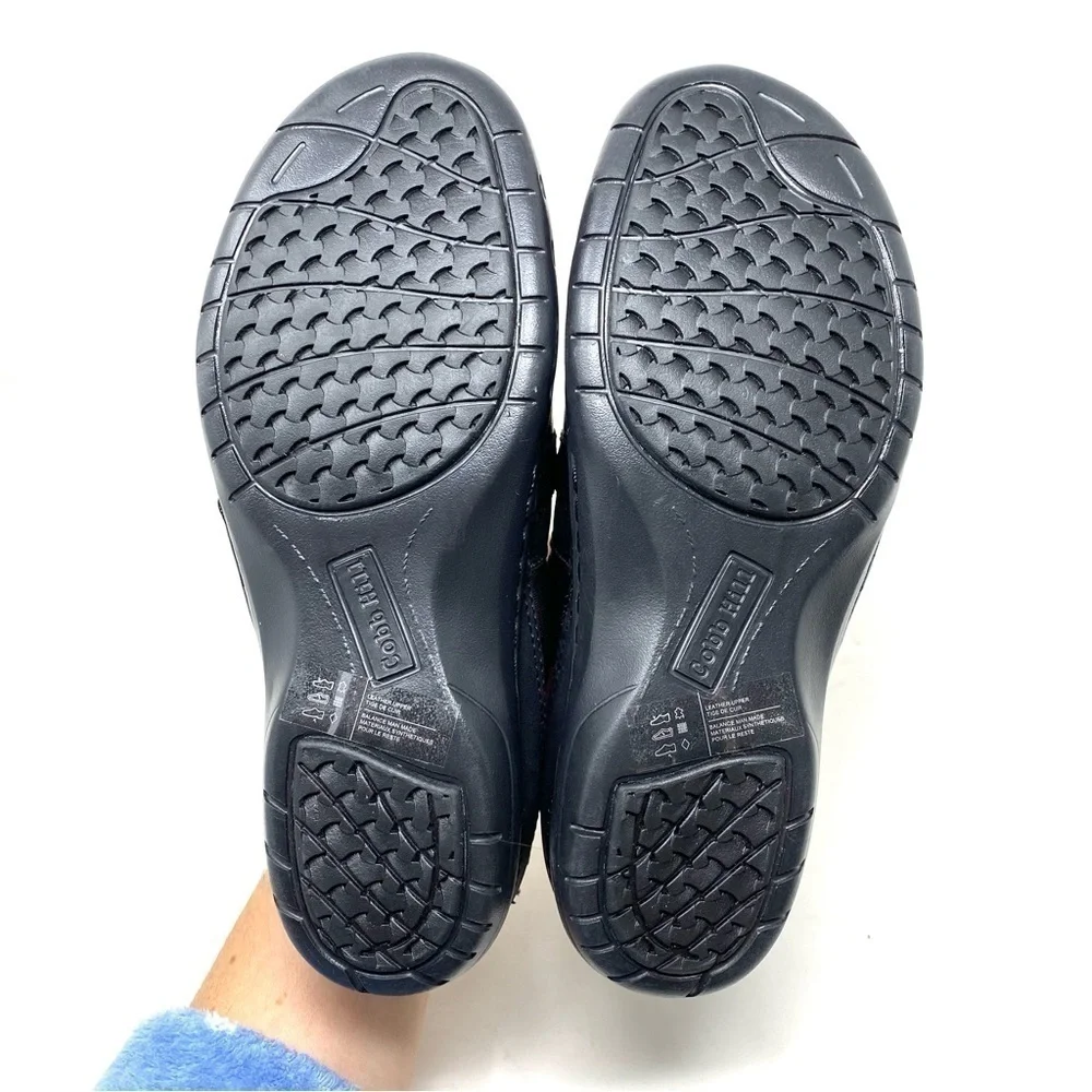 Cobb Hill Penfield A Line Casual Leather Black Slip-On (Women's) NARROW